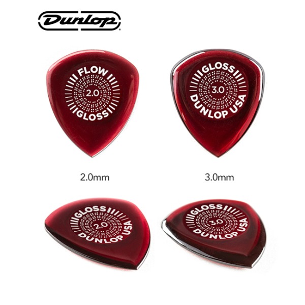 던롭 플로우 글로스 기타 피크 Dunlop FLOW GLOSS