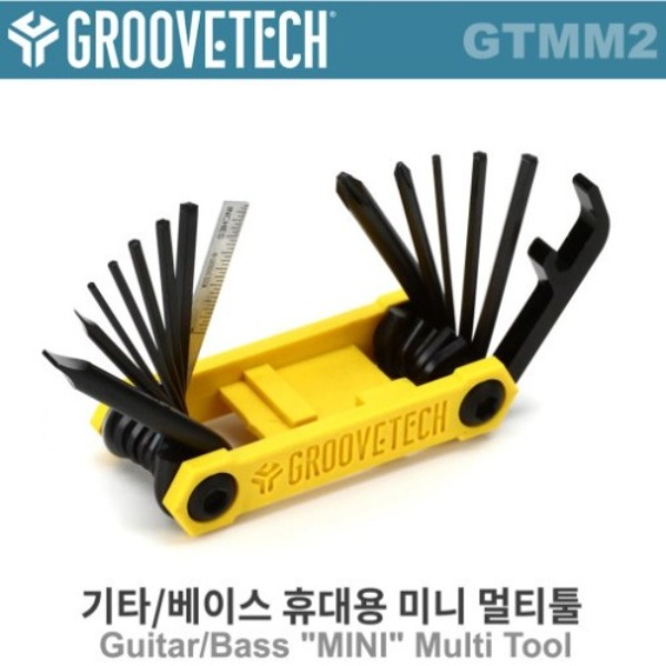그루브텍  기타 베이스 미니멀티툴 Groovetech GTMM2