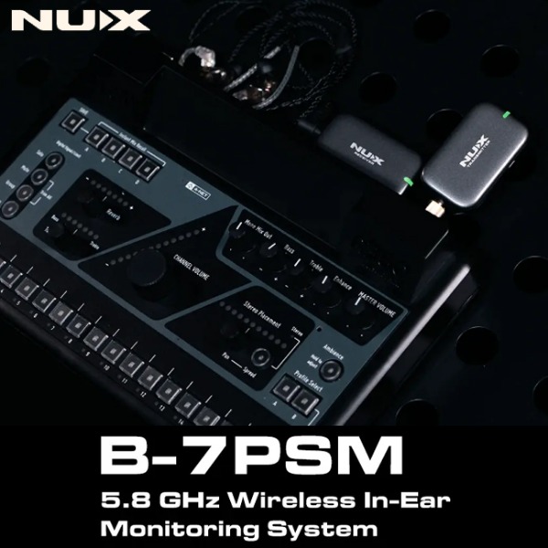NUX B-7PSM 무선 인이어 모니터링 시스템