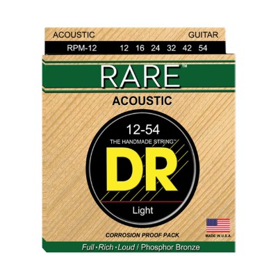 디알 레어 통기타줄 DR RARE 12-54 (RPM-12)