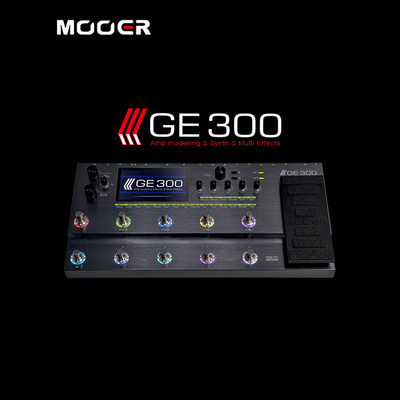 무어오디오 Mooer Audio GE300 멀티이펙터 (어댑터 포함)