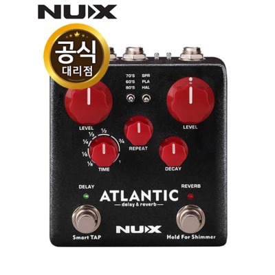 NUX 뉴엑스 아틀란틱 딜레이 &amp; 리버브 Atlantic NDR-5