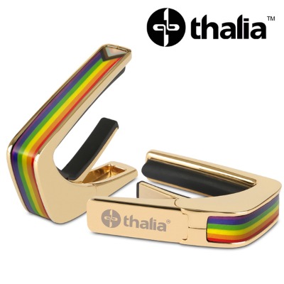 탈리아 카포 G200-PRIDE Thalia Capo with Pride Flag Inlay 24k Gold