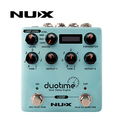 NUX 뉴엑스 스테레오 딜레이 Duotime NDD-6
