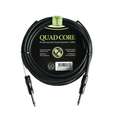 고퍼우드 쿼드 코어 케이블 잭 Quad Core Cable 3m Gopherwood