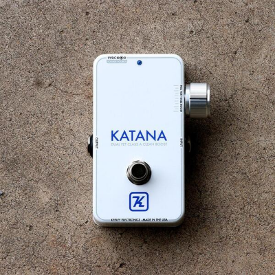 킬리 KEELEY 뉴 카타나 클린 부스트 New Katana Clean Boost – ‘THROWBACK WHITE’ Edition 기타 이펙터
